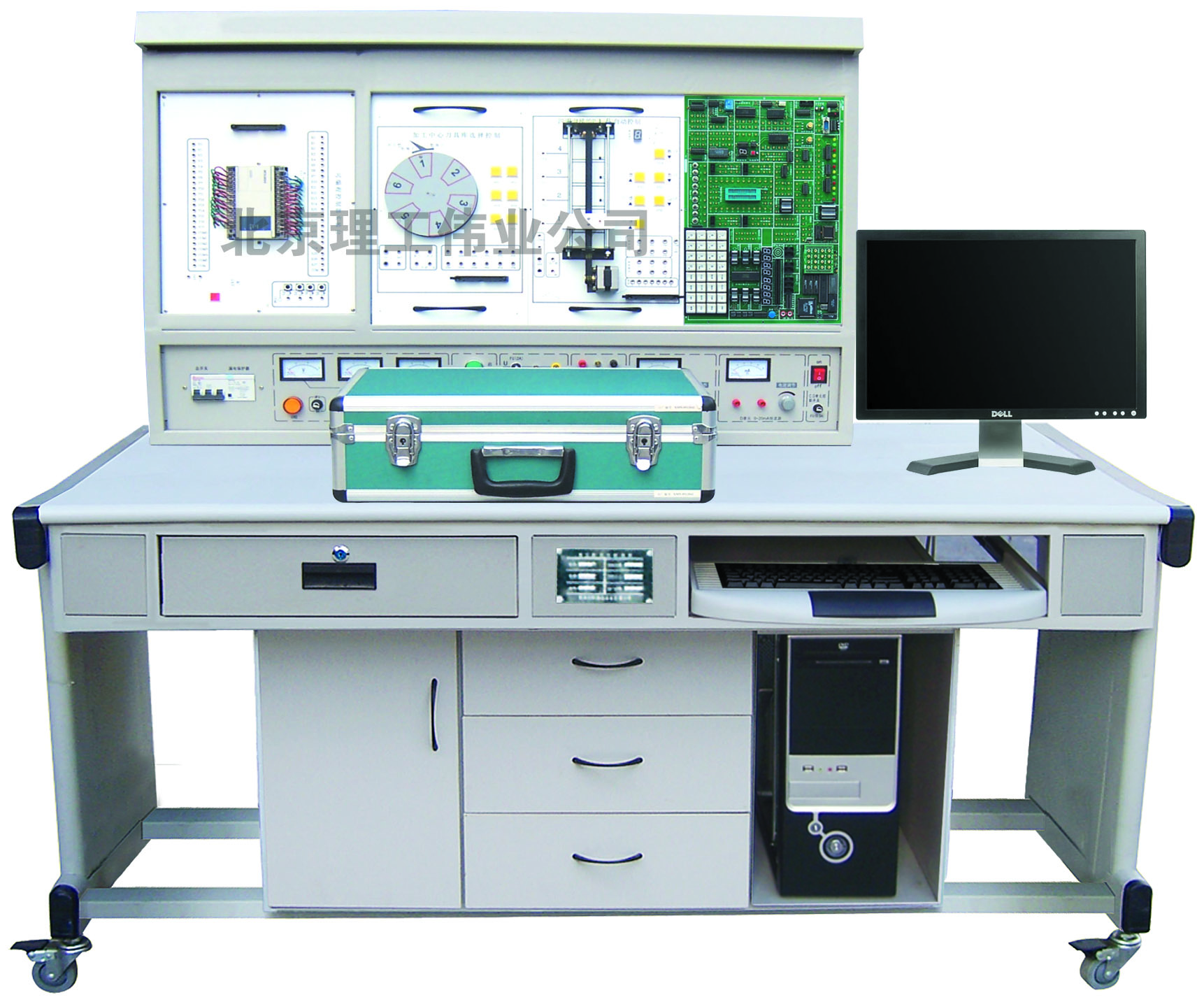 LGS-02B PLC可編程控制、單片機(jī)開發(fā)系統(tǒng)、自動(dòng)控制原理綜合實(shí)驗(yàn)裝置